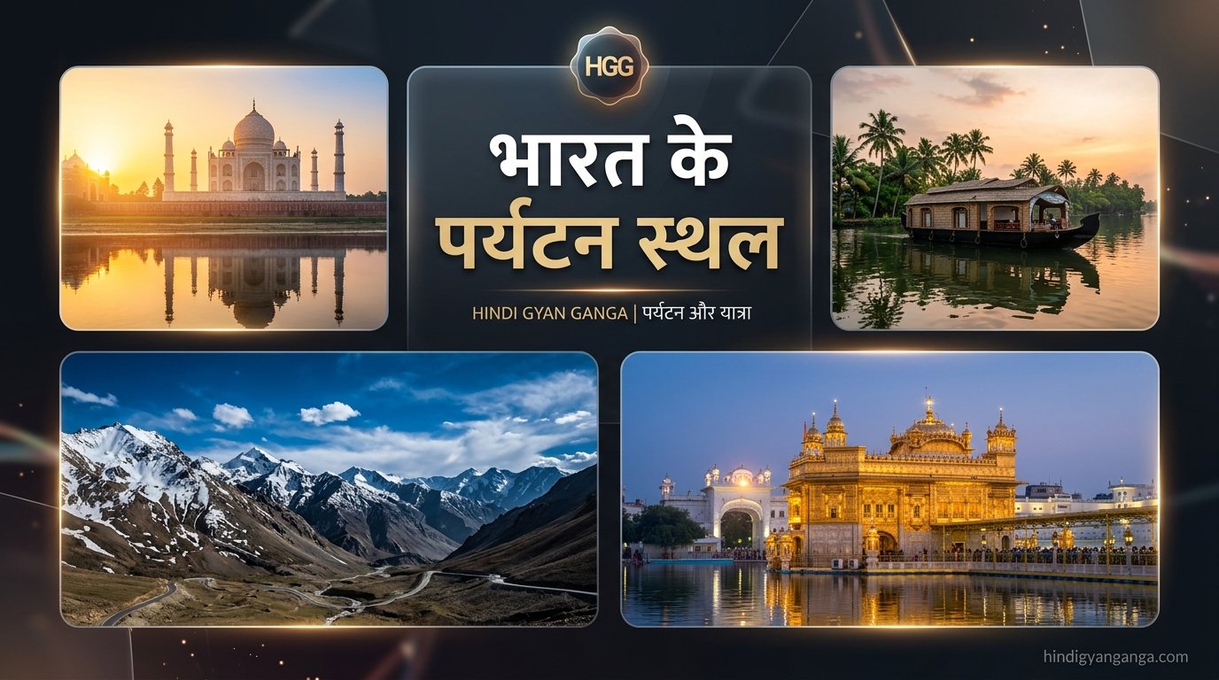 भारत के 10 सर्वात प्रसिद्ध पर्यटन स्थल